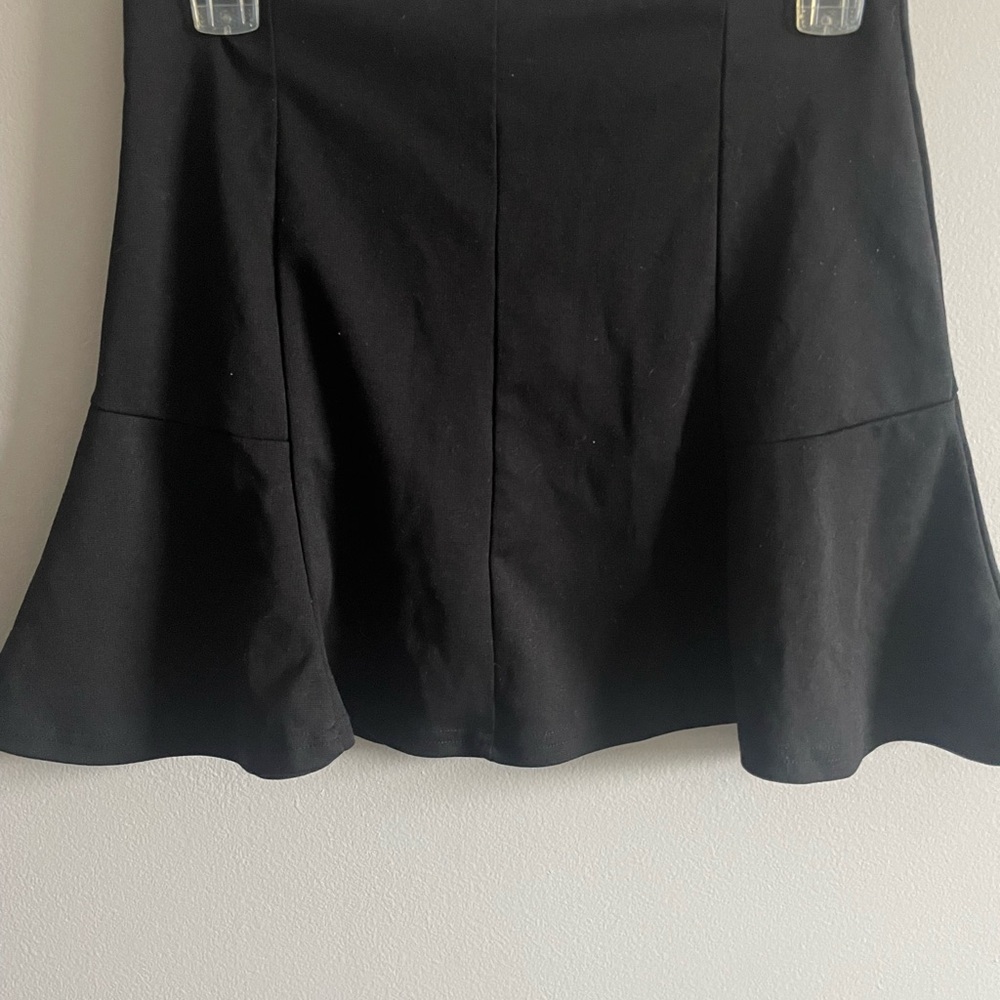 Ambiance Black A-Line Skirt